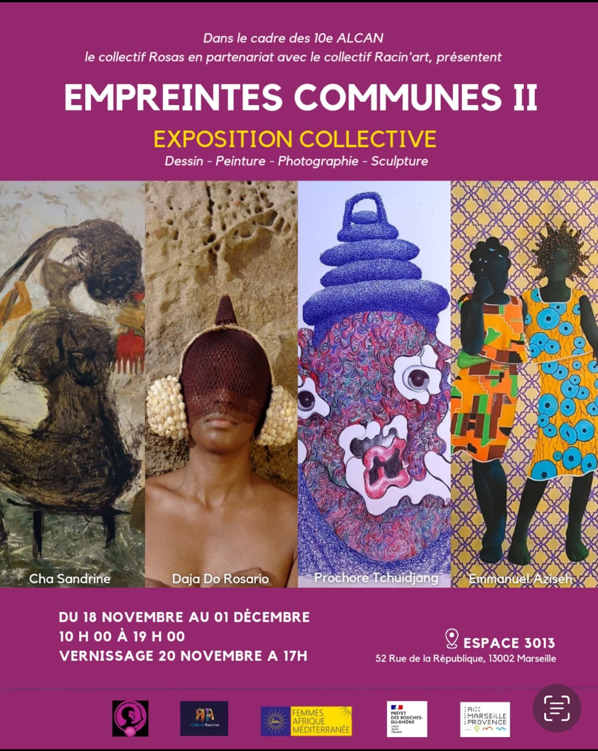 Empreintes communes II — Espace 3013